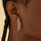 18k Gold Plated Jewellery - Cosmic Star Statement Earrings in Gold - Stud Earrings - Astrid &amp; Miyu