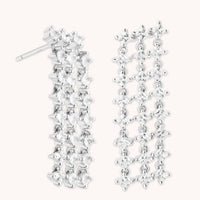 Earrings - Cosmic Star Statement Earrings in Silver - Stud Earrings - Astrid &amp; Miyu