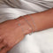 14k Gold Opal & Topaz - Cosmic Star Opal Charm Bracelet in Solid White Gold - Charm Bracelet - Astrid &amp; Miyu