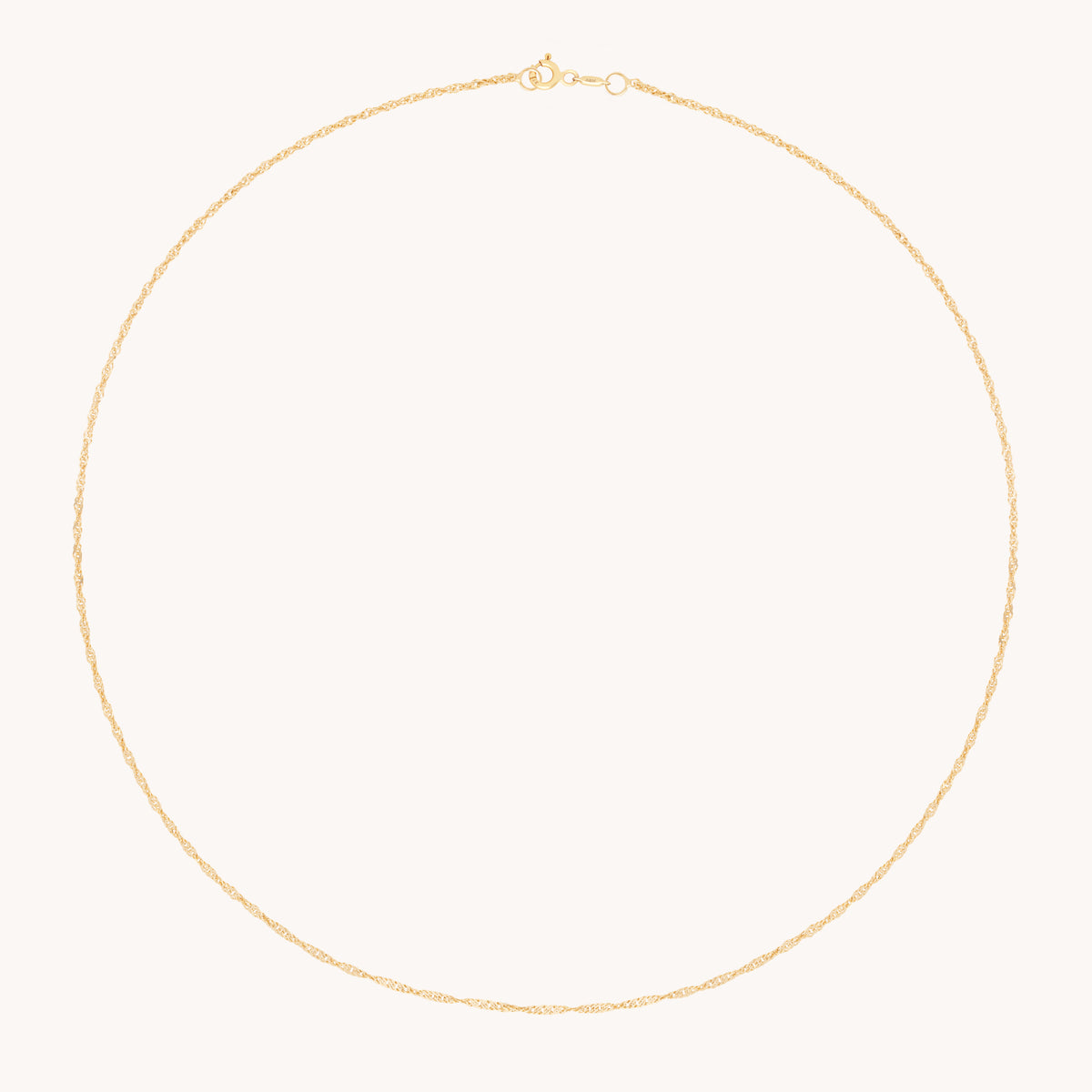 Bold Astrid Chain Necklace in Solid Gold-Astrid &amp; Miyu