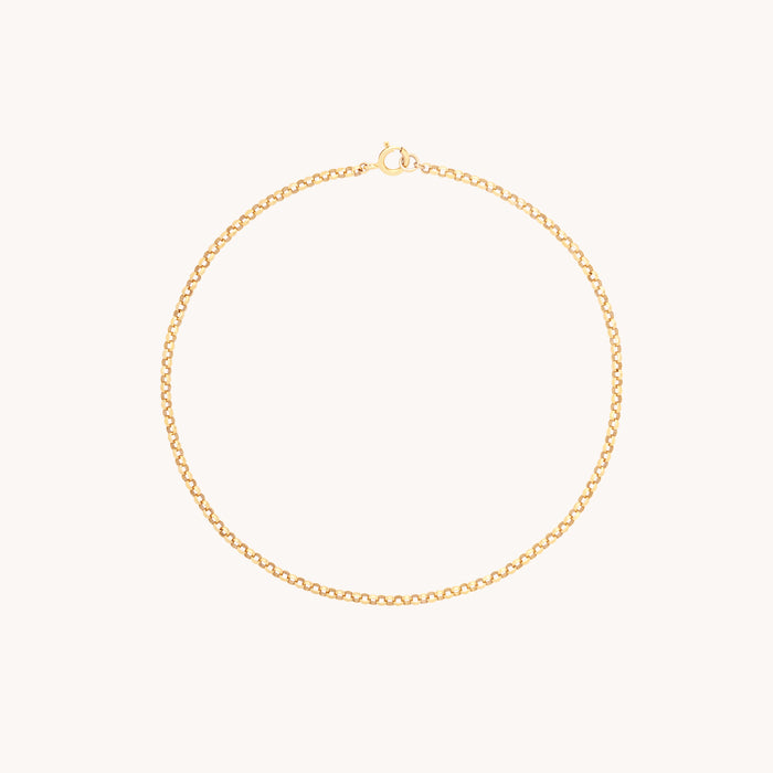 Chelsea Chain Bracelet in Solid Gold-Astrid &amp; Miyu
