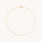 Marylebone Chain Anklet in Solid Gold-Astrid &amp; Miyu