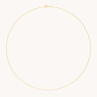 Marylebone Chain Necklace in Solid Gold-Astrid &amp; Miyu