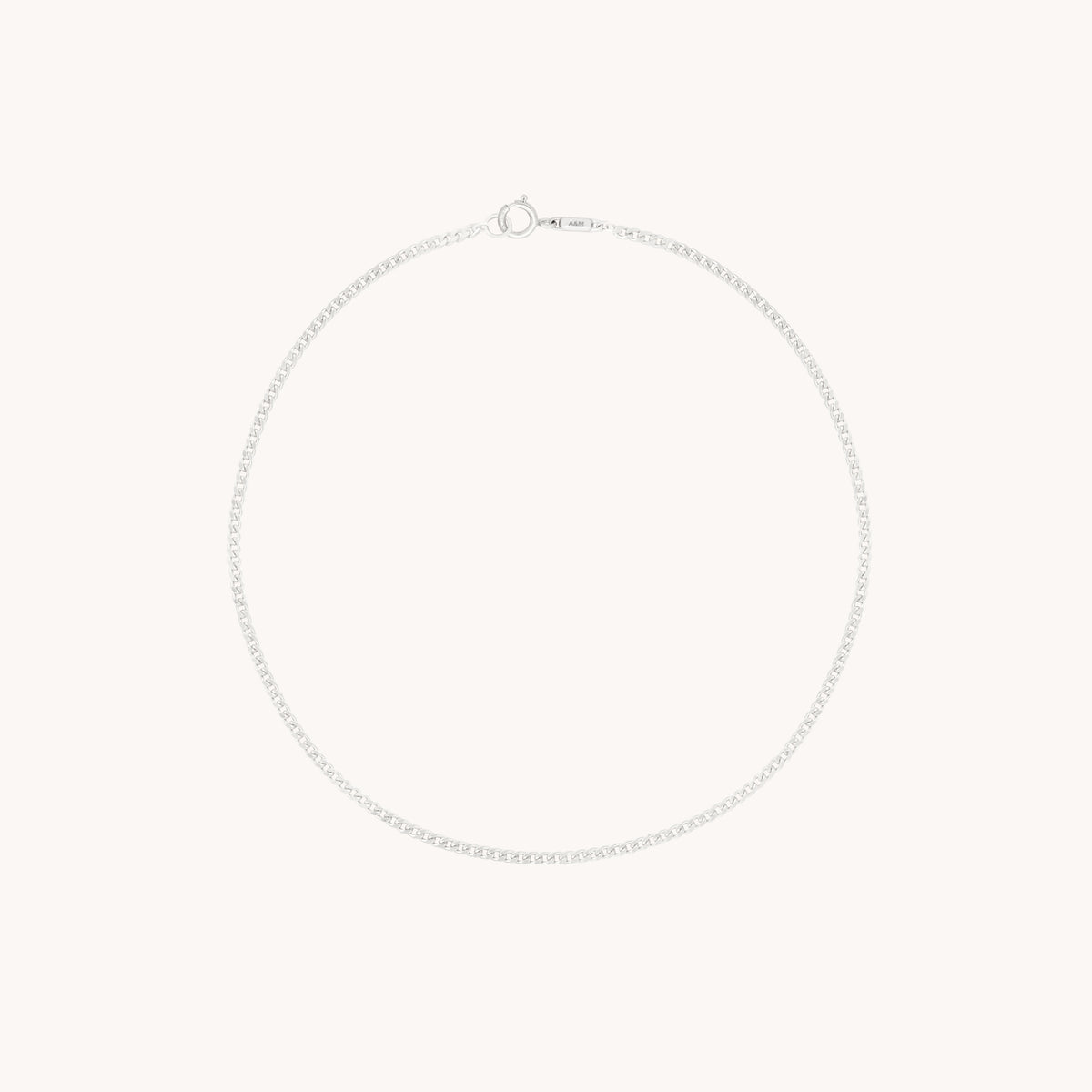Bold Miyu Chain Bracelet in Solid White Gold-Astrid &amp; Miyu