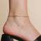 Piccadilly Chain Anklet in Solid White Gold-Astrid &amp; Miyu