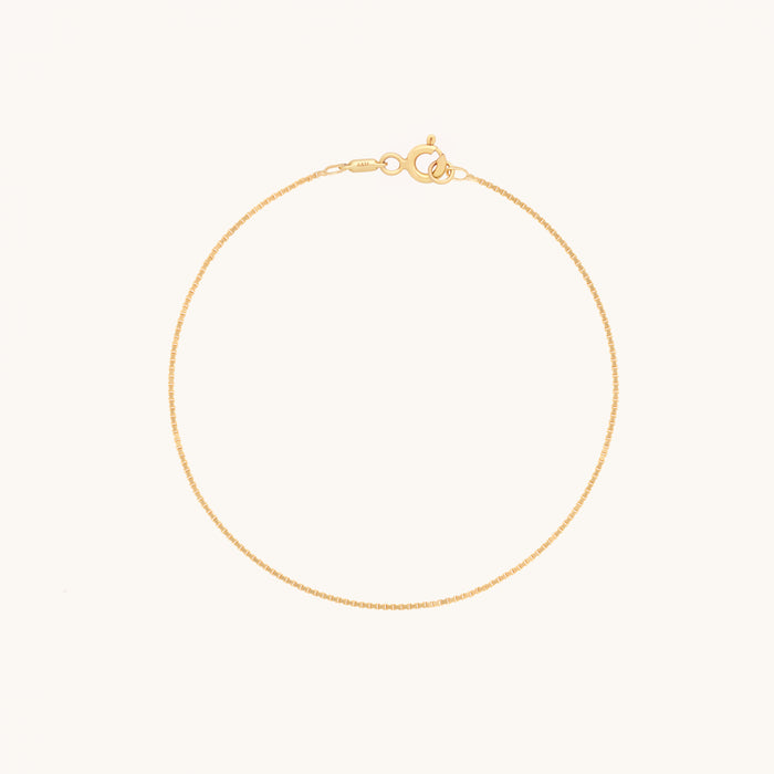 Shoreditch Chain Bracelet in Solid Gold-Astrid &amp; Miyu