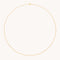 Shoreditch Chain Necklace in Solid Gold-Astrid &amp; Miyu