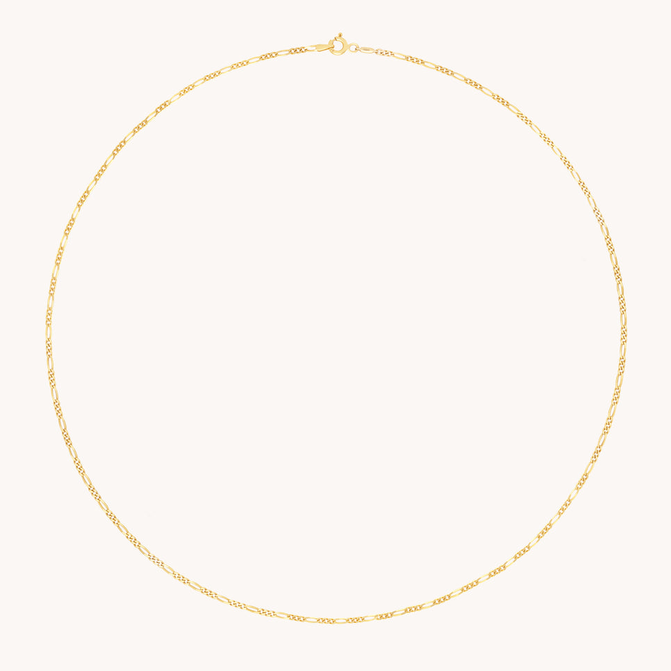 Soho Chain Necklace in Solid Gold-Astrid &amp; Miyu