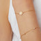18k Gold Plated Jewellery - Cancer Zodiac Bracelet in Gold - Zodiac - Astrid &amp; Miyu