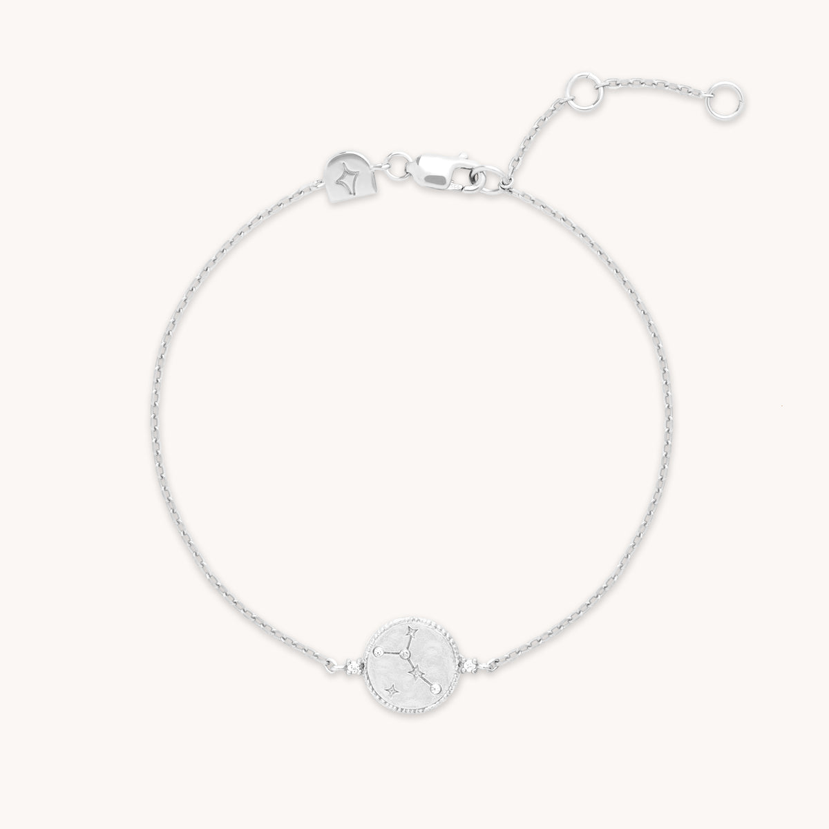 Bracelets - Cancer Zodiac Bracelet in Silver - Zodiac - Astrid &amp; Miyu