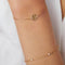 18k Gold Plated Jewellery - Capricorn Zodiac Bracelet in Gold - Zodiac - Astrid &amp; Miyu