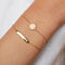 18k Gold Plated Jewellery - Gemini Zodiac Bracelet in Gold - Zodiac - Astrid &amp; Miyu