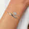 Bracelets - Libra Zodiac Bracelet in Silver - Zodiac - Astrid &amp; Miyu