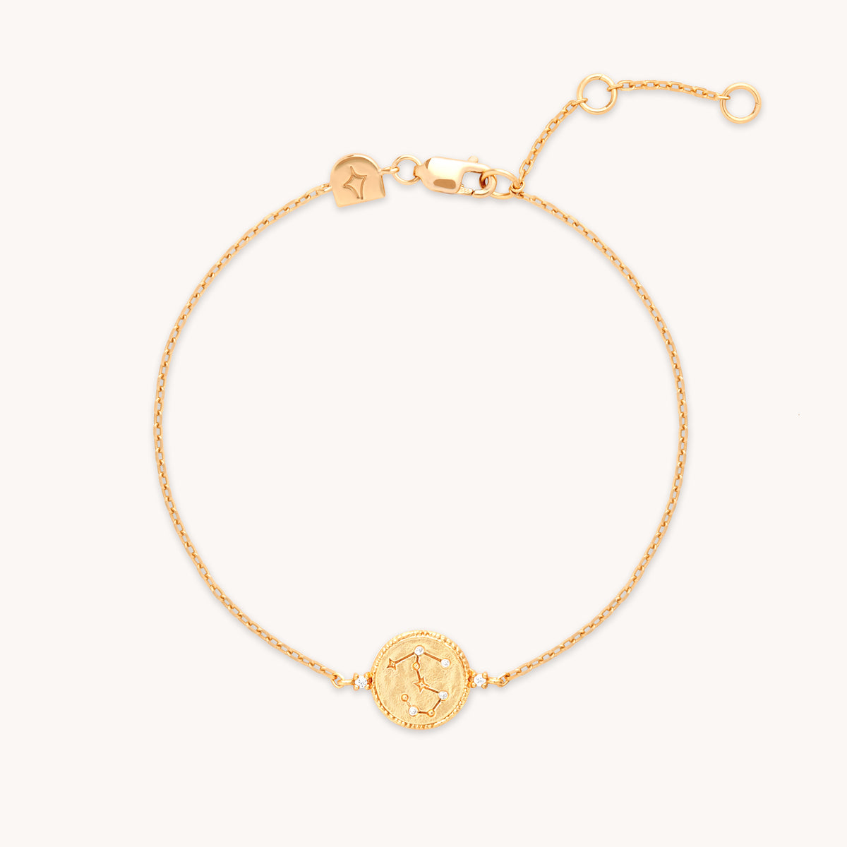 18k Gold Plated Jewellery - Scorpio Zodiac Bracelet in Gold - Zodiac - Astrid &amp; Miyu