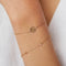 18k Gold Plated Jewellery - Scorpio Zodiac Bracelet in Gold - Zodiac - Astrid &amp; Miyu