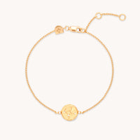 18k Gold Plated Jewellery - Virgo Zodiac Bracelet in Gold - Zodiac - Astrid &amp; Miyu