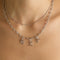 Gemini Jewellery - Gemini Zodiac Talisman Charm in Silver - Talisman Charm - Astrid &amp; Miyu