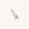 Hoop Charms - Leo Zodiac Talisman Charm in Silver - Talisman Charm - Astrid &amp; Miyu