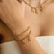 18k Gold Plated Jewellery - Pisces Zodiac Talisman Charm in Gold - Talisman Charm - Astrid &amp; Miyu