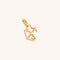 18k Gold Plated Jewellery - Sagittarius Zodiac Talisman Charm in Gold - Talisman Charm - Astrid &amp; Miyu