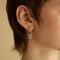 Hoop Charms - Taurus Zodiac Talisman Charm in Silver - Talisman Charm - Astrid &amp; Miyu