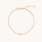 Crystal Cluster Pendant Bracelet in Gold-Astrid &amp; Miyu