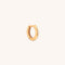 Crystal Set Hoop 6.5mm in Gold-Astrid &amp; Miyu