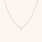 Crystal Cluster Pendant Necklace in Gold-Astrid &amp; Miyu