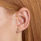 Crystal Duo Studs in Gold-Astrid &amp; Miyu