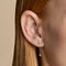 Navette Drop Studs in Gold-Astrid &amp; Miyu