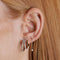 Navette Drop Studs in Gold-Astrid &amp; Miyu