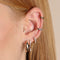 Crystal Scatter Ear Cuff in Gold-Astrid &amp; Miyu