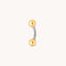 Essential Ball Titanium Belly Bar in Gold-Astrid &amp; Miyu