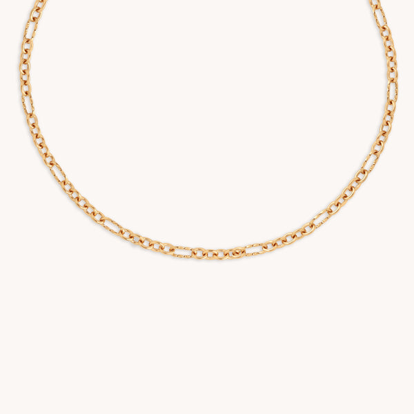 Bold Chain Necklace in Gold-Astrid &amp; Miyu