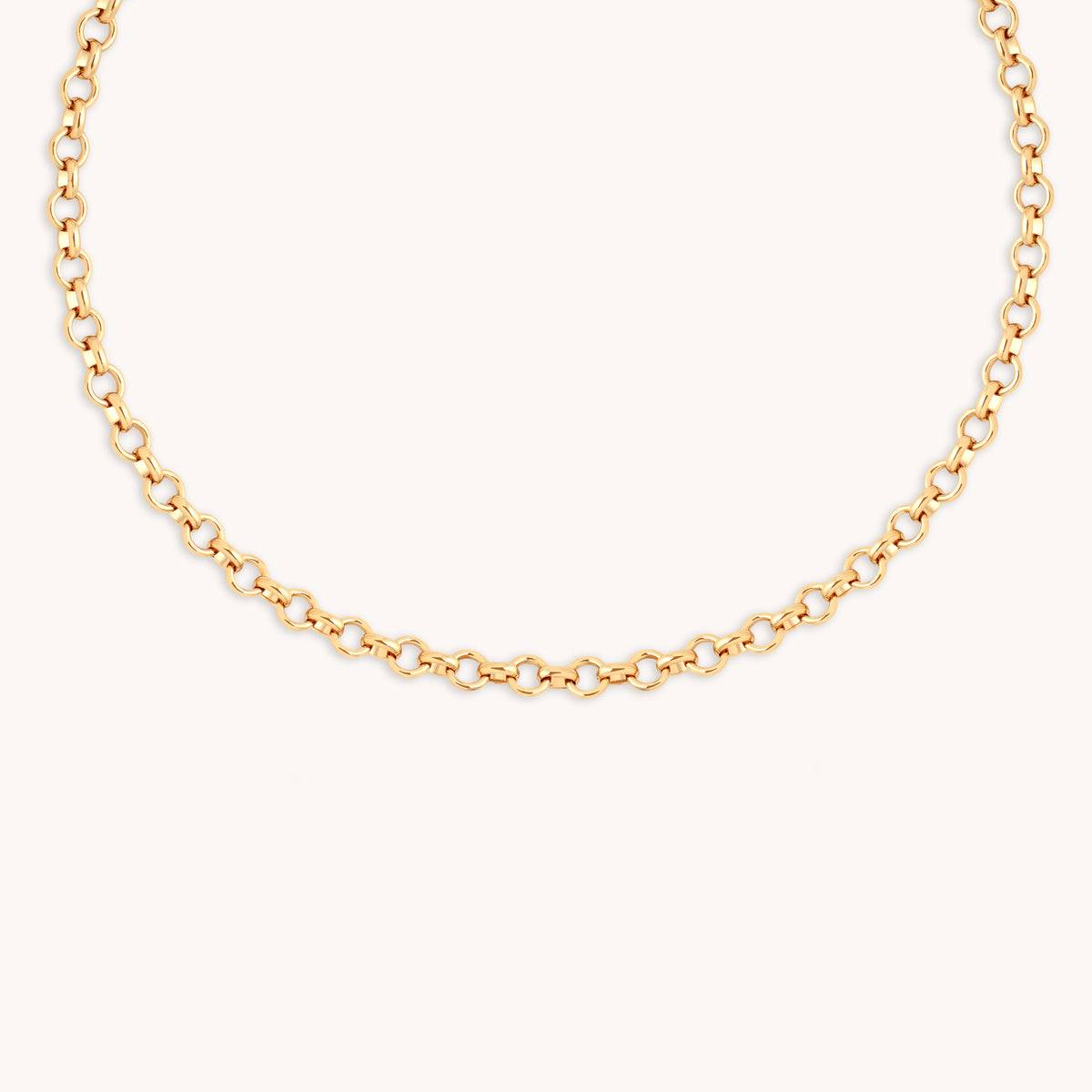 Bold Chelsea Chain Necklace in Gold-Astrid &amp; Miyu