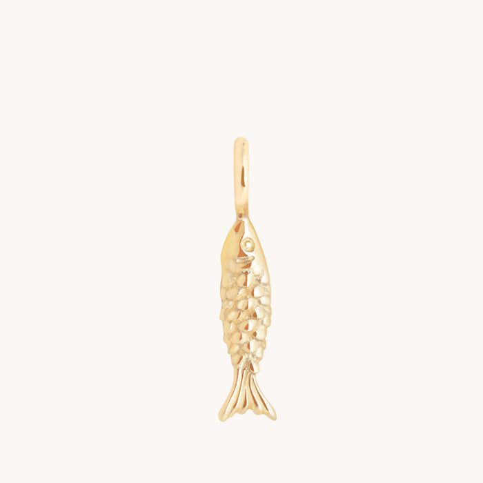 Fish Charm 9k Gold-Astrid &amp; Miyu