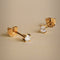 Diamond Solitaire Stud Earrings in Solid Gold-Astrid &amp; Miyu