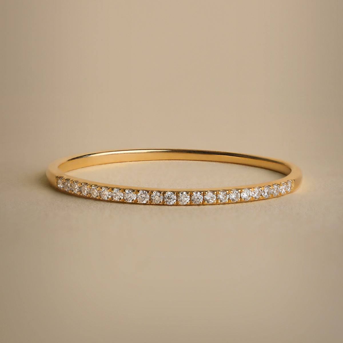 Diamond Eternity Ring in Solid Gold-Astrid &amp; Miyu