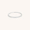 Diamond Eternity Ring in Solid White Gold-Astrid &amp; Miyu