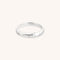 Cosmic Band Milestone Ring in Solid White Gold-Astrid &amp; Miyu