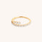 Illusion Diamond Milestone Ring in Solid Gold-Astrid &amp; Miyu