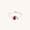 Astrid et Miyu Milestone Ring in Solid White Gold-Astrid &amp; Miyu