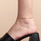 Essential Curb Chain Anklet in Gold-Astrid &amp; Miyu