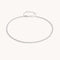 Essential Curb Chain Anklet in Silver-Astrid &amp; Miyu