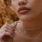 Bold Essential Curb Chain Necklace in Gold-Astrid &amp; Miyu