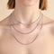 Bold Essential Curb Chain Necklace in Silver-Astrid &amp; Miyu