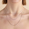 Essential Box Chain Necklace in Silver-Astrid &amp; Miyu