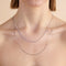 Essential Box Chain Necklace in Silver-Astrid &amp; Miyu