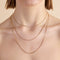 Essential Curb Chain Necklace in Gold-Astrid &amp; Miyu