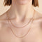 Essential Curb Chain Necklace in Gold-Astrid &amp; Miyu